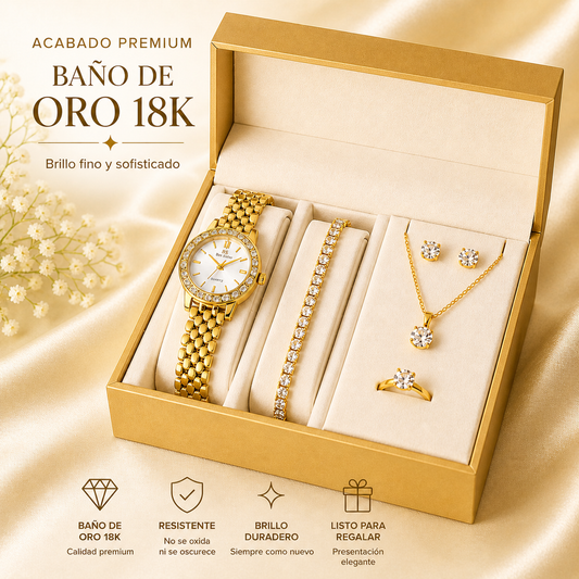 💝 PROMOCIÓN DÍA DE LA MADRE – Set de Joyería para Mujer | El Regalo Perfecto