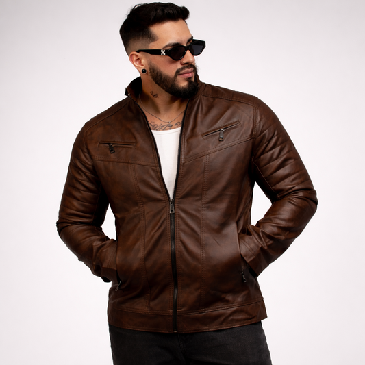 Chaqueta JACK® — Cuero Genuino | Edición Limitada